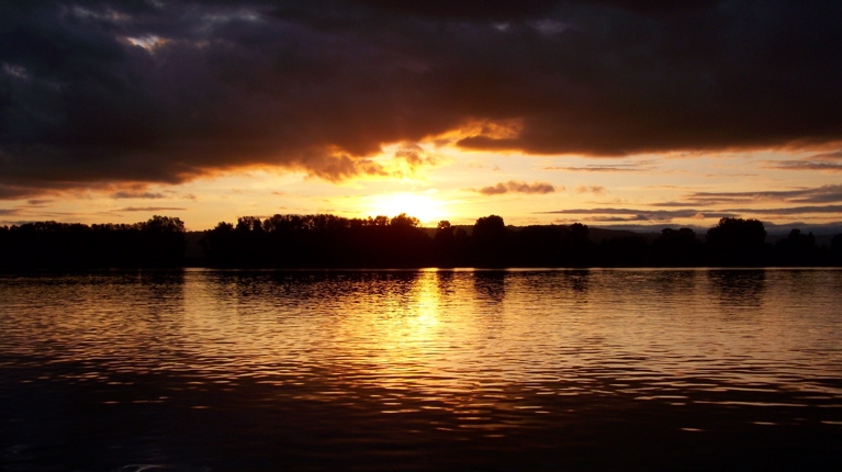 Firey sky, October 1st, 2009